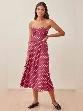 reformation xena knit dress | Dresses | Reformation Navy Size Large Nwt Type:Midi